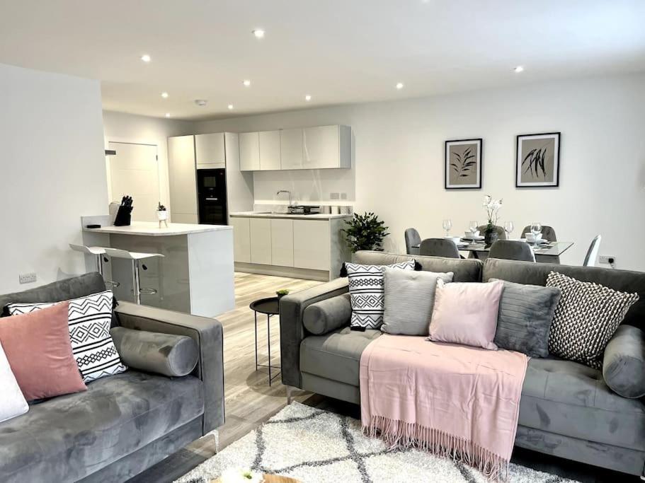 Luxury 3 Bed House W Parking & Garden! 1 Villa Bournemouth Eksteriør bilde